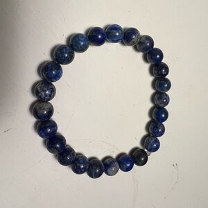 Dark blue gemstone bracelet